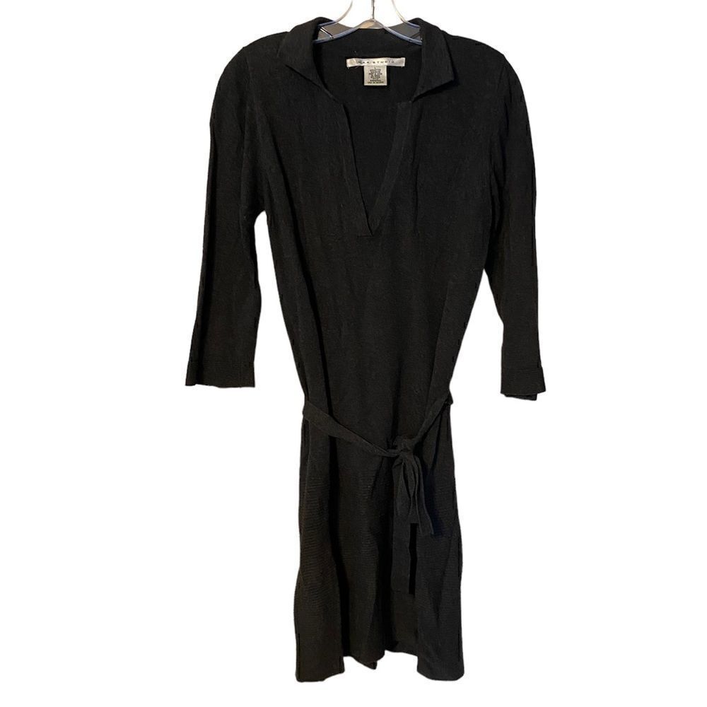 Max Studio 3/4 Length Sleeve Sweater Dress
